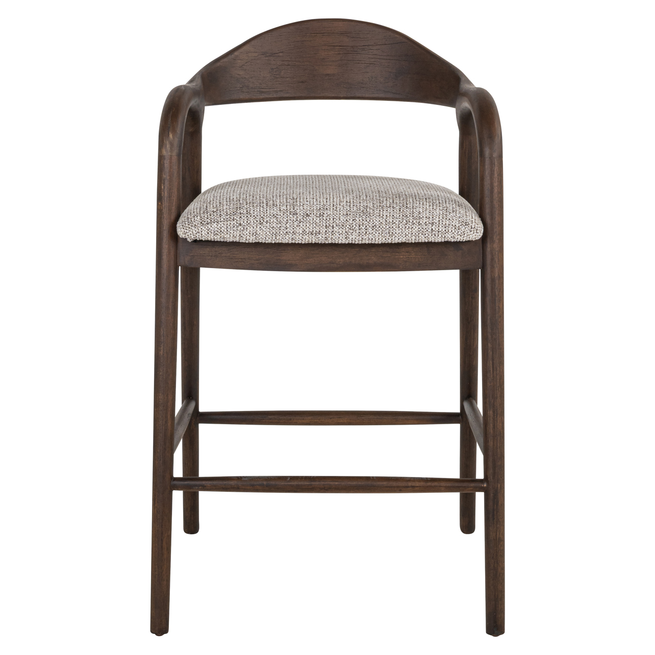 Counterstoel Mihara mocca fancy fire retardant - Afbeelding 6