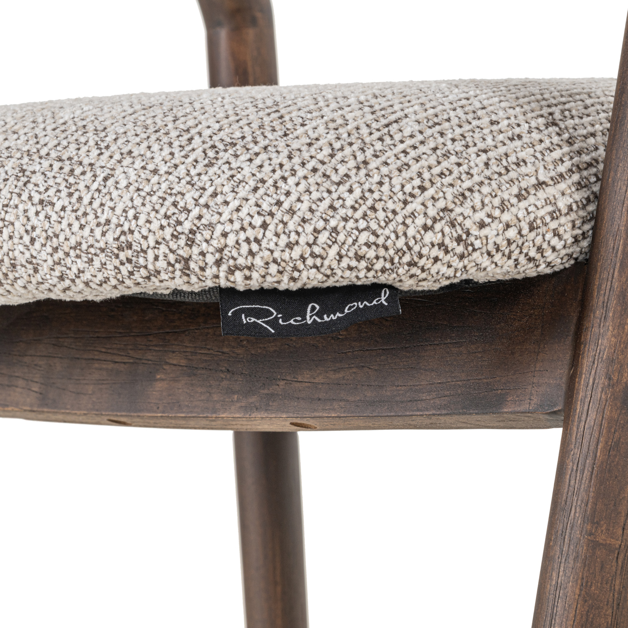 Counterstoel Mihara mocca fancy fire retardant - Afbeelding 5