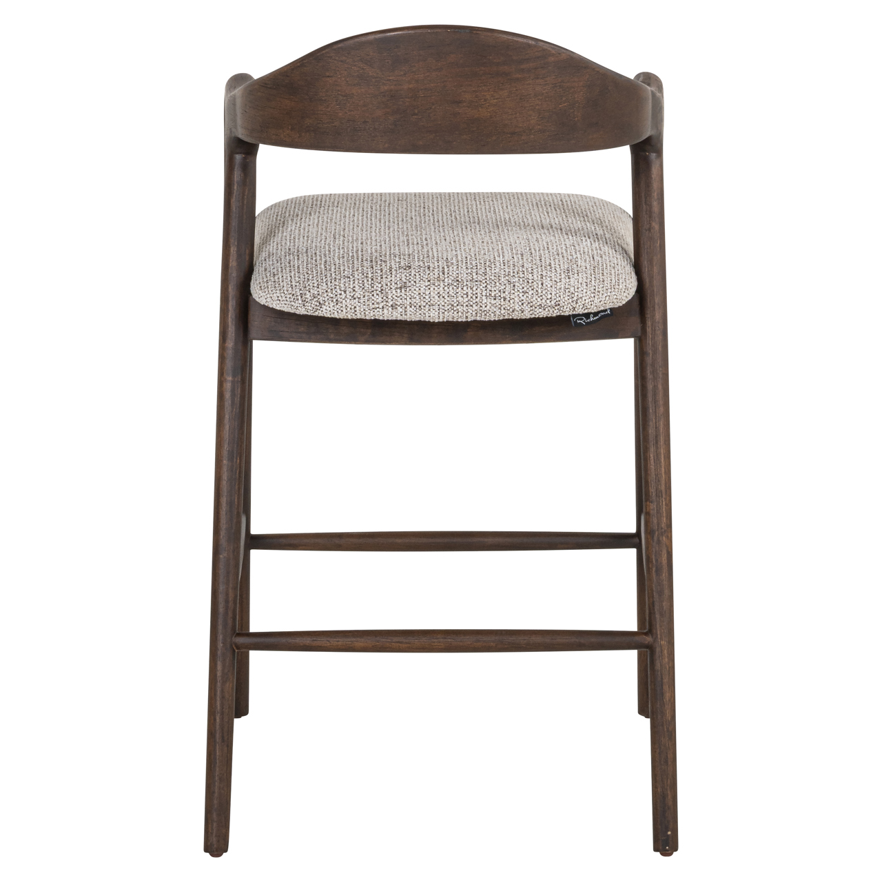 Counterstoel Mihara mocca fancy fire retardant - Afbeelding 4