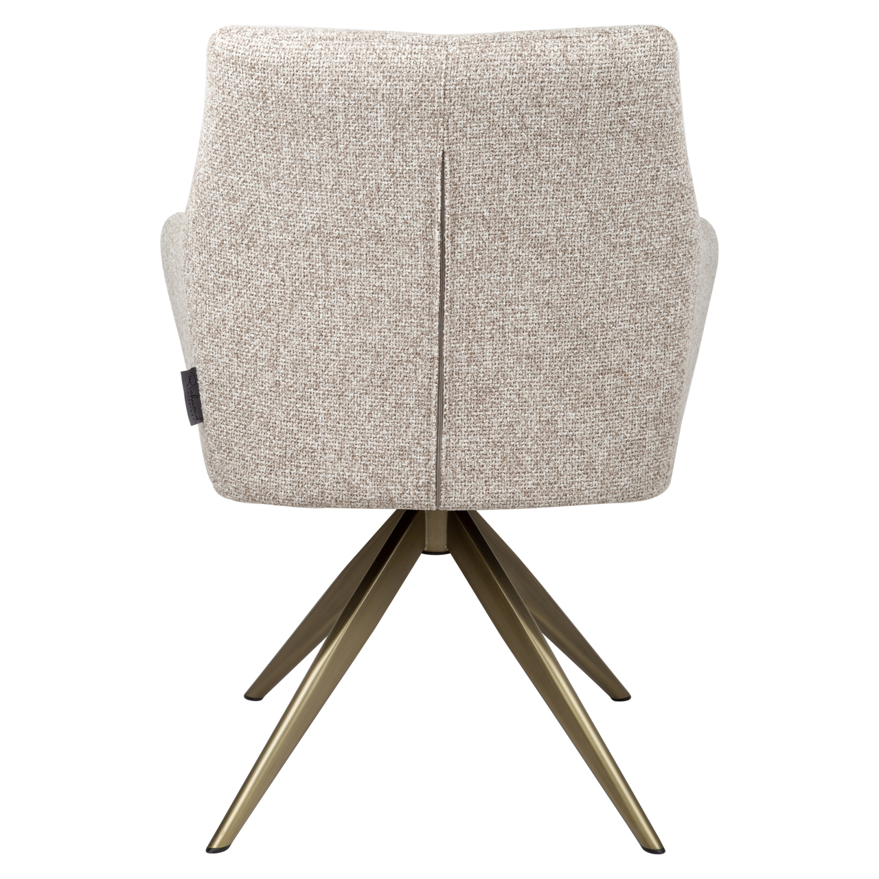 Eetkamerstoel Lisonne cayenne brown swivel fire retardant - Afbeelding 5