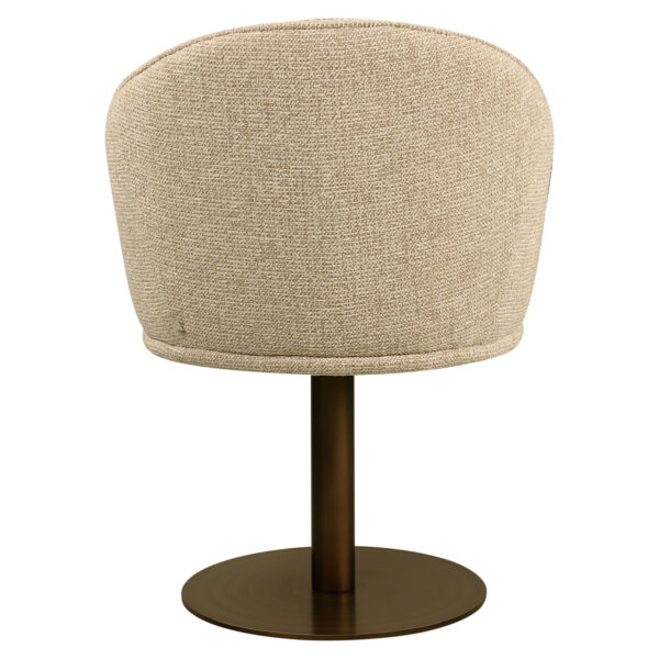 Eetkamerstoel Beverly natural fancy swivel
