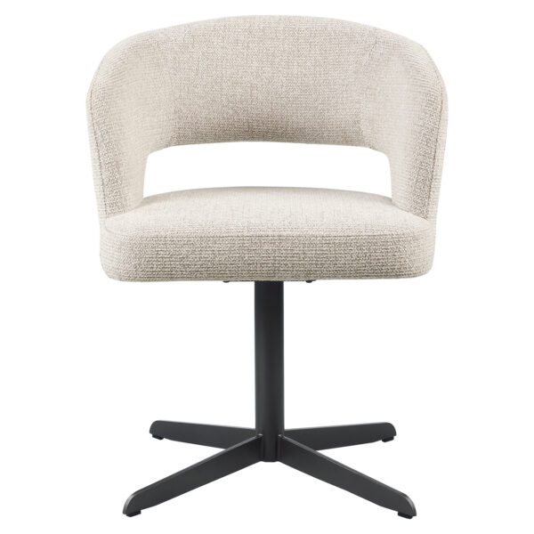Eetkamerstoel Blanca natural fancy fire retardant