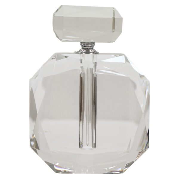 Decoratief object Khloe clear transparent perfume bottle