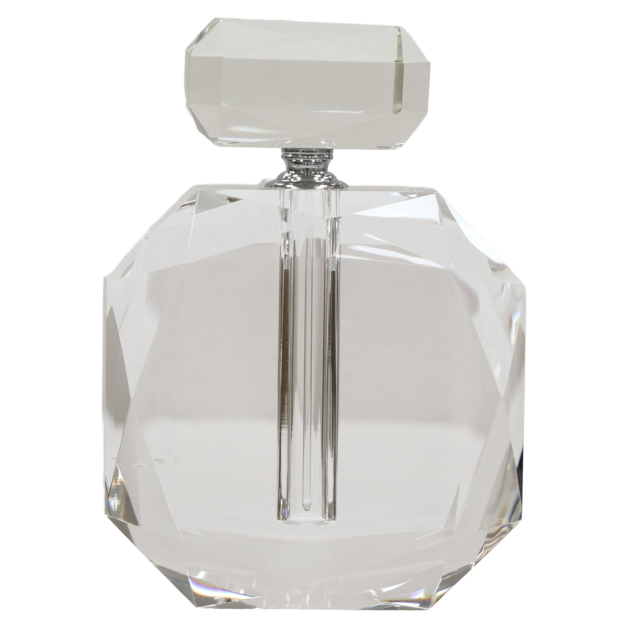 Decoratief object Khloe clear transparent perfume bottle - Afbeelding 2