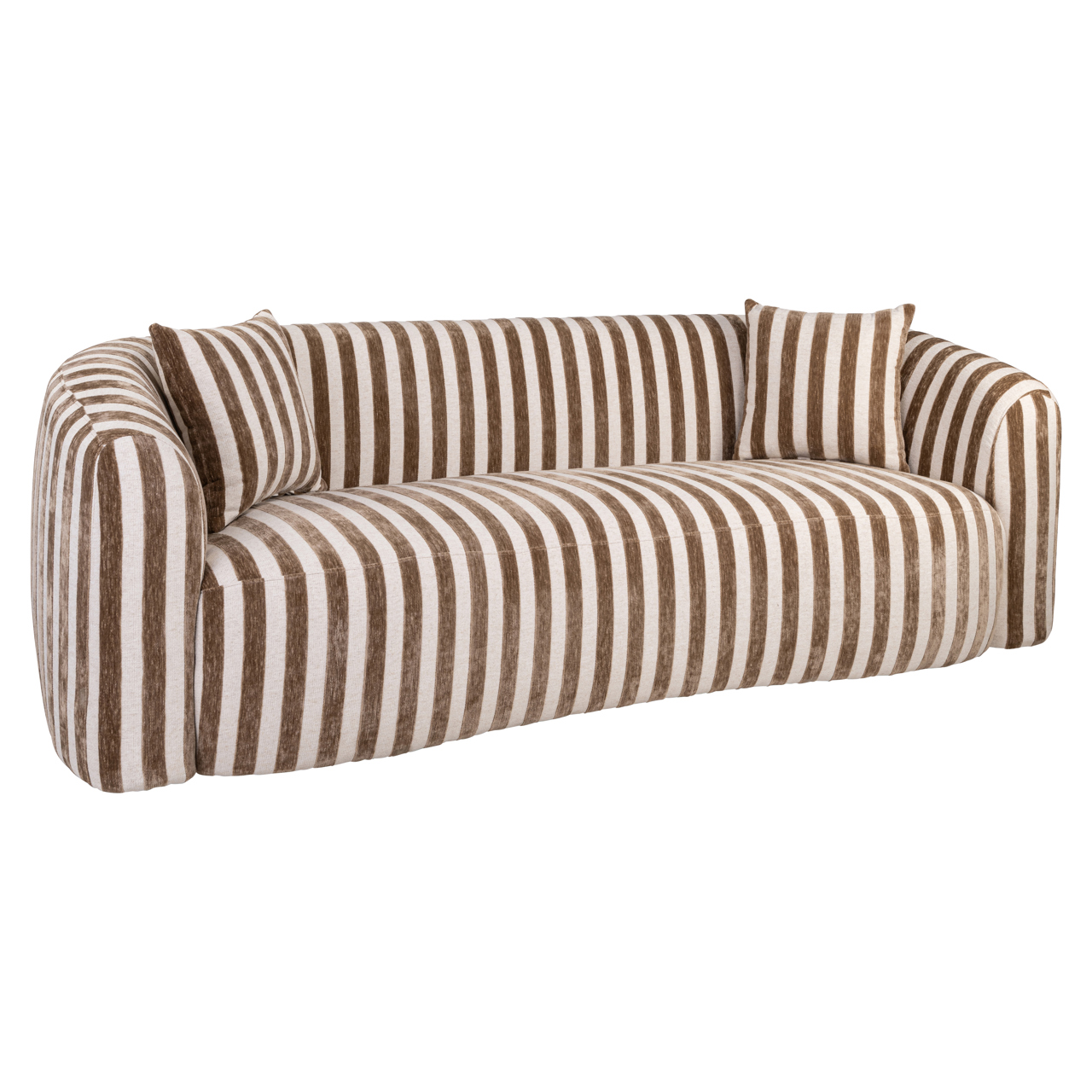Bank Luxandra stripes sand