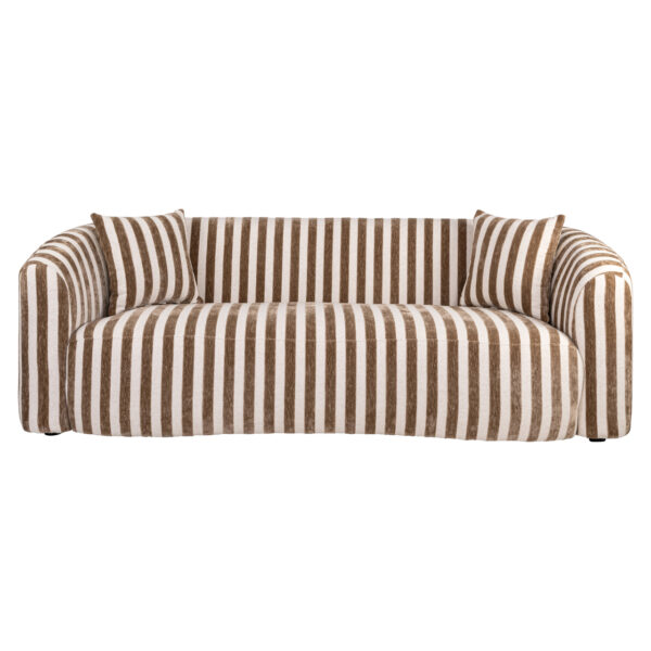 Bank Luxandra stripes sand