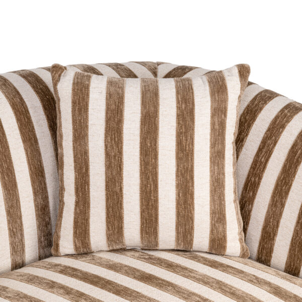 Bank Luxandra stripes sand