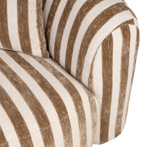 Bank Luxandra stripes sand