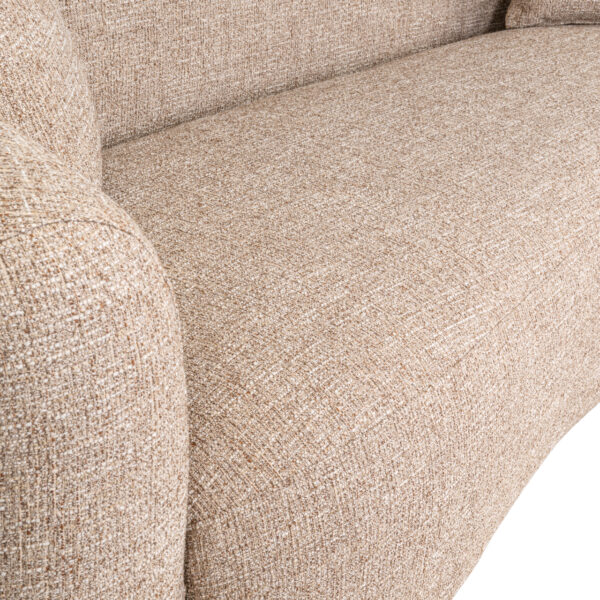 Bank Luxandra sand tweed fire retardant