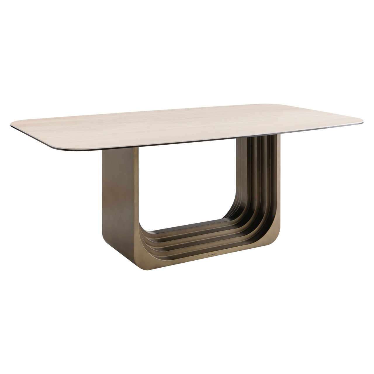 Eettafel Maxfield beige 200