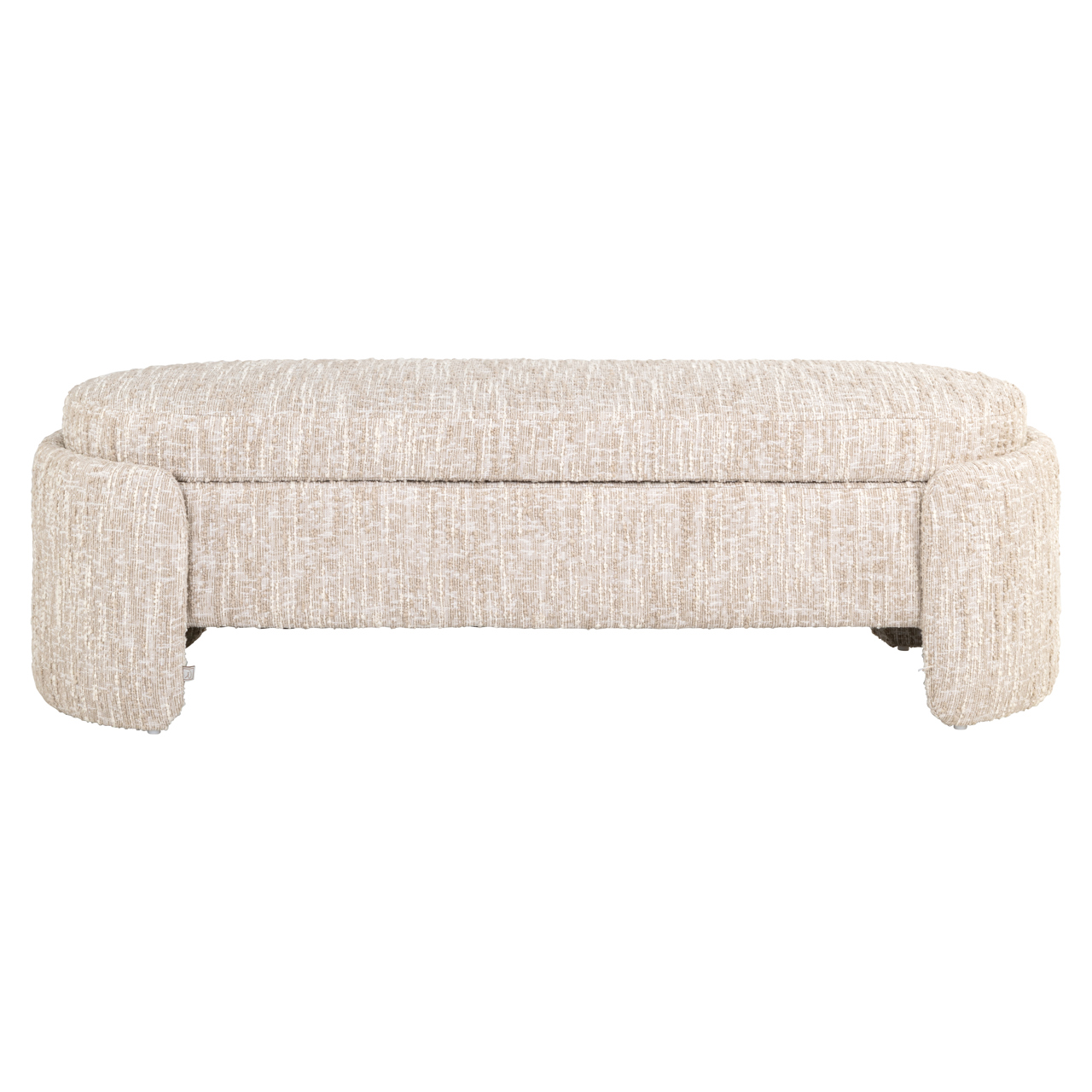 Bank Cupid beige angora with storage - Afbeelding 2