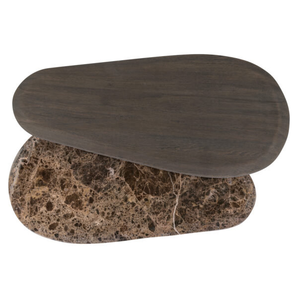 Salontafel Castello Smoked charchoal (Set of 2)