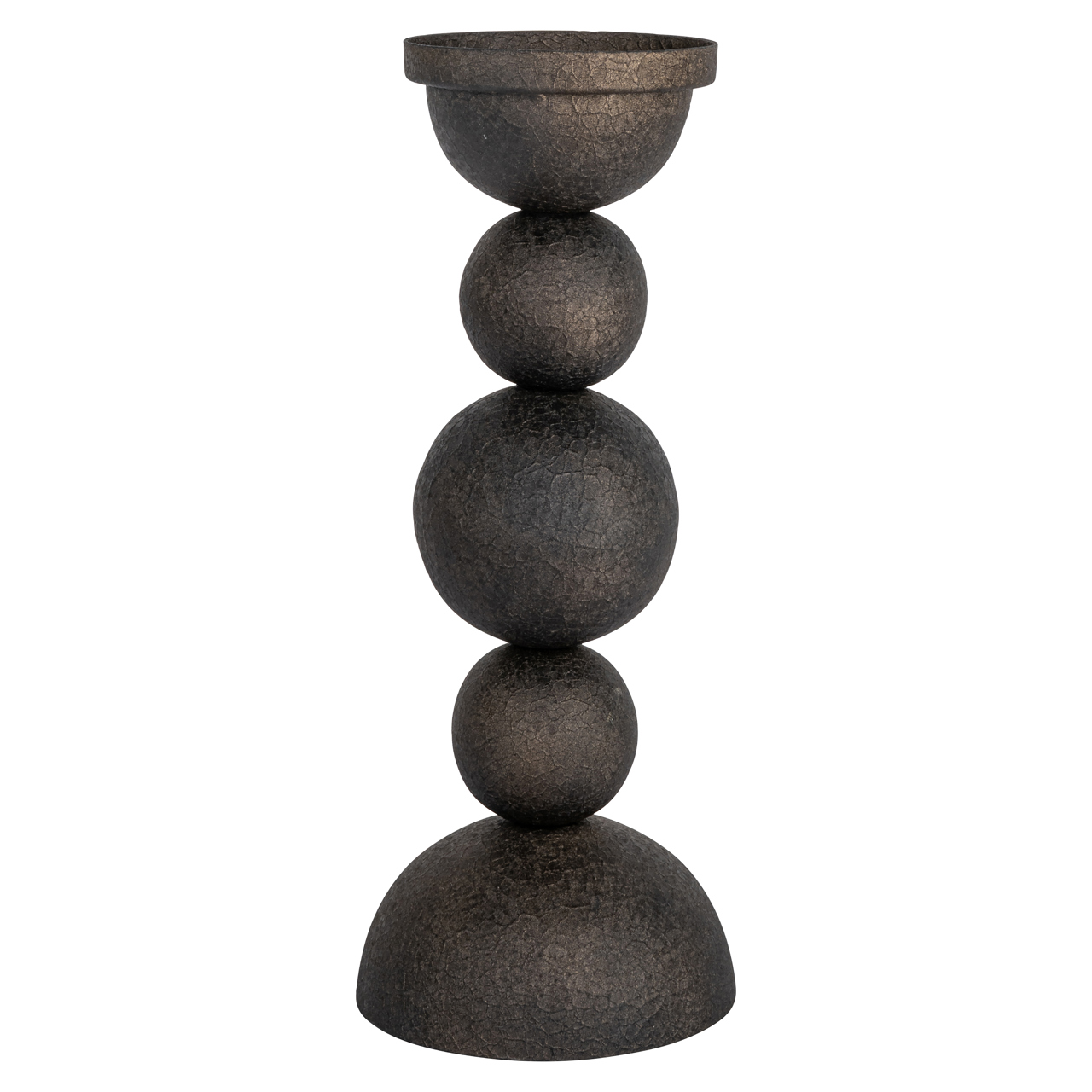 Kandelaar Jersey brass antique small