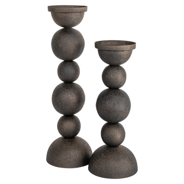 Kandelaar Jersey brass antique large