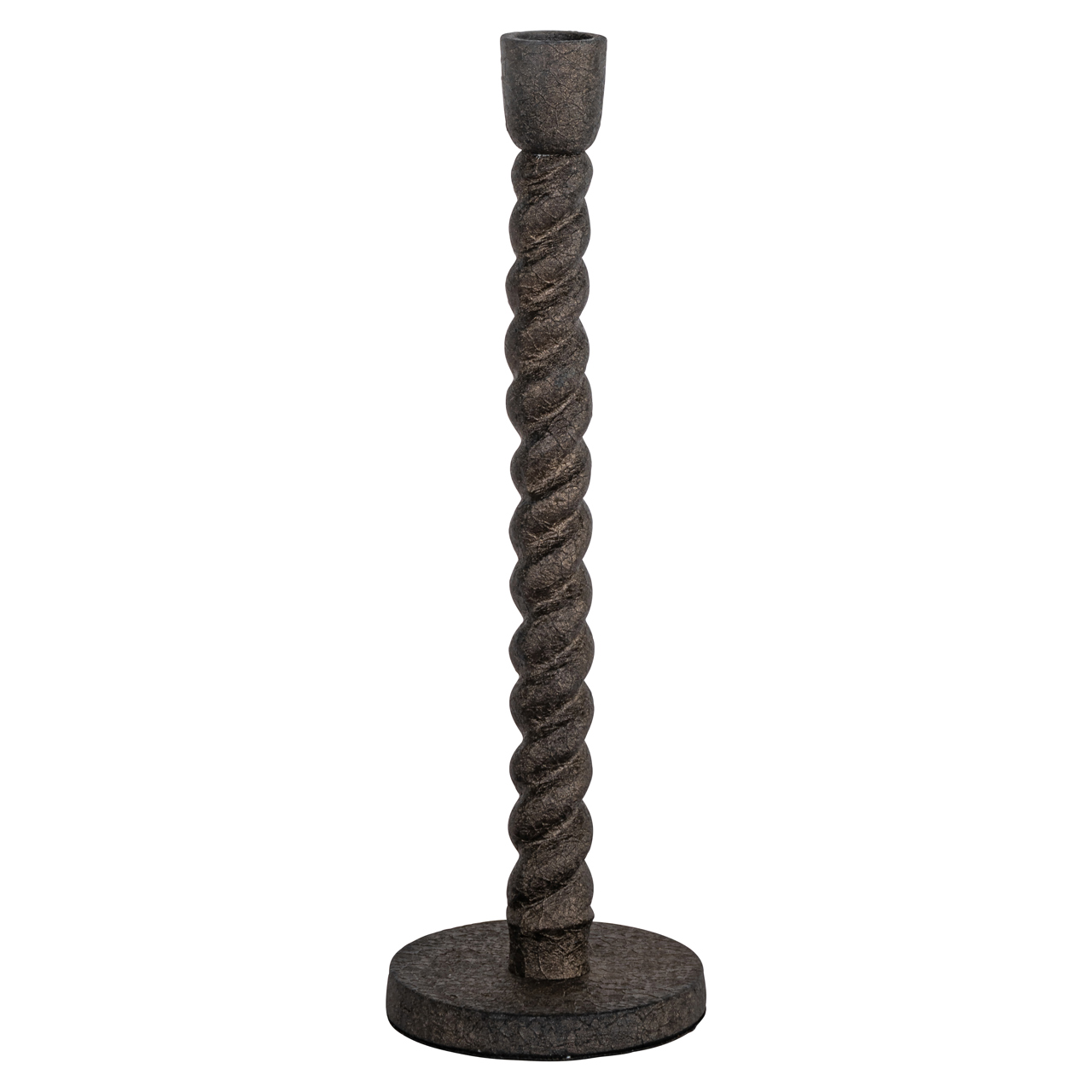 Kandelaar Milena brass antique small