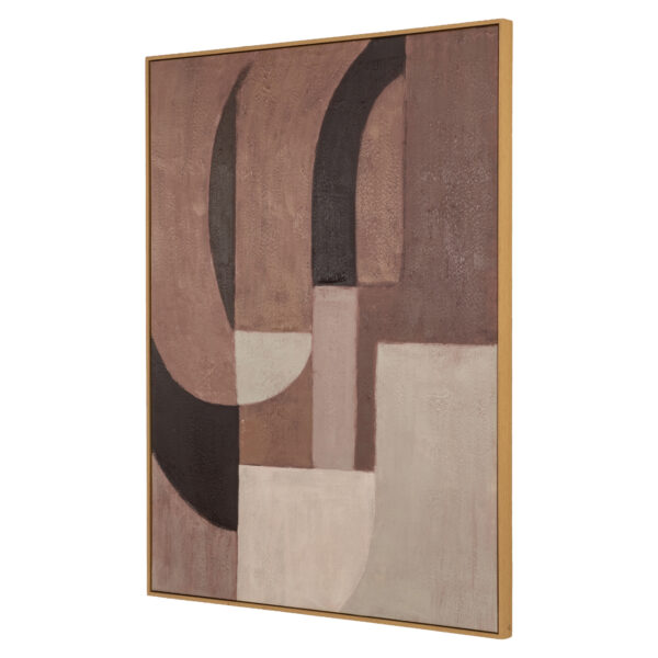 Wall art Tatu right brown