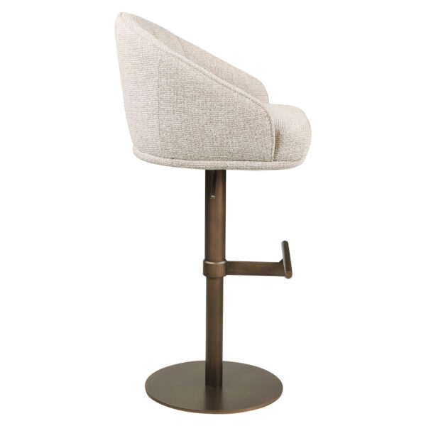 Barstoel Beverly natural fancy swivel