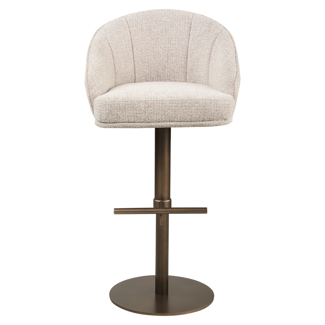 Barstoel Beverly natural fancy swivel - Afbeelding 3