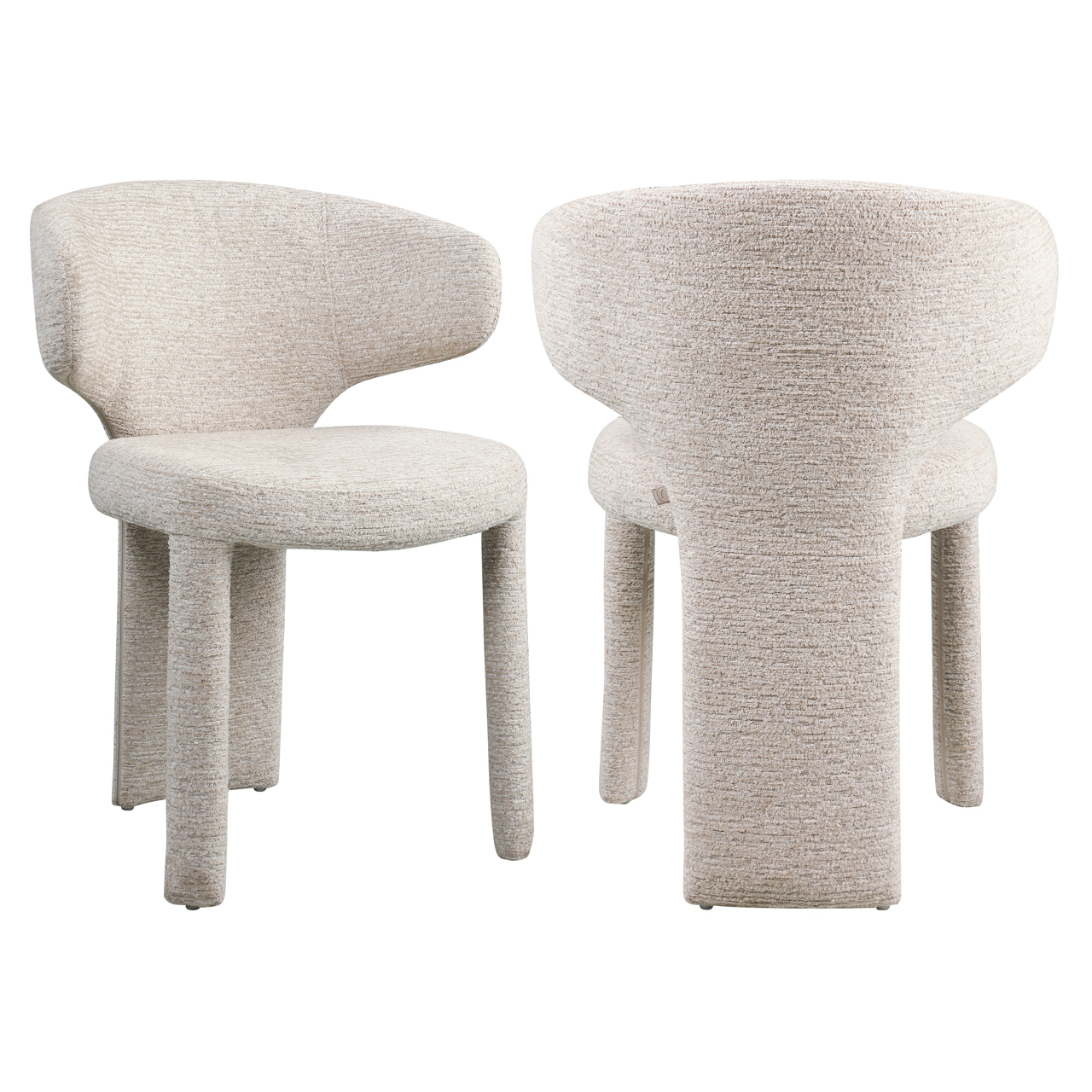 Eetkamerstoel Viola natural linear - Afbeelding 3