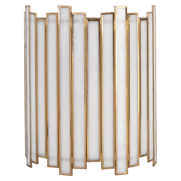 Wandlamp Lima brass antique