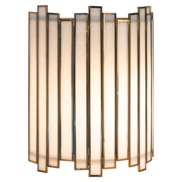 Wandlamp Lima brass antique