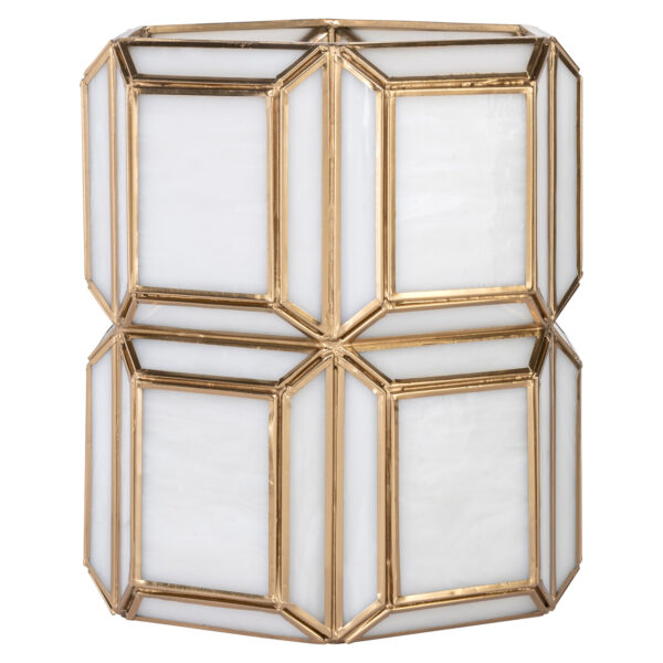 Windlicht Ariana brass antique small