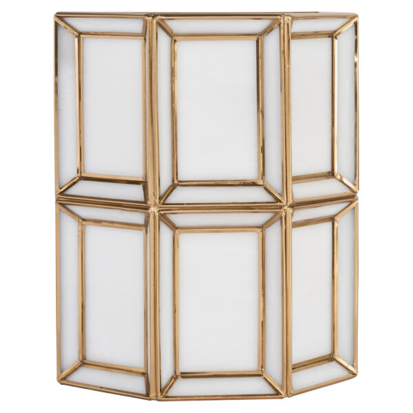 Wandlamp Amara brass antique
