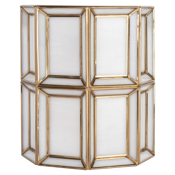 Wandlamp Amara brass antique
