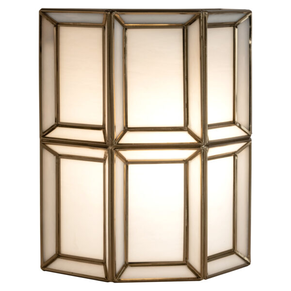 Wandlamp Amara brass antique