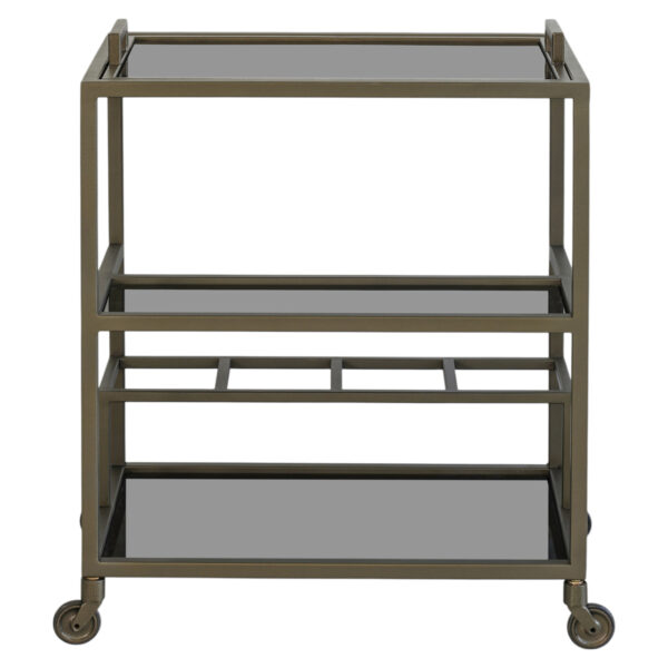 Trolley Ruinart brass antique