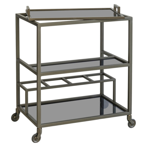 Trolley Ruinart brass antique