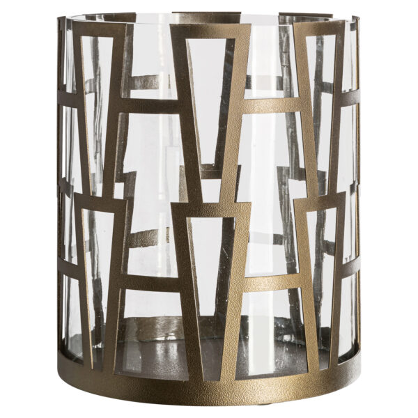 Windlicht Shandy brass antique big