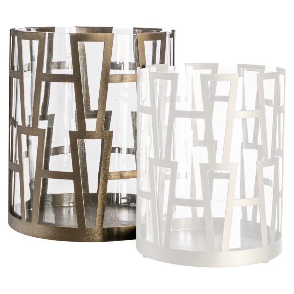 Windlicht Shandy brass antique big