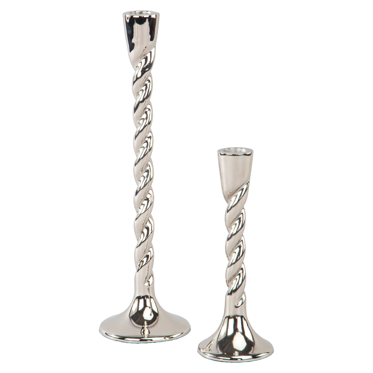 Kandelaar Crillon silver small - Afbeelding 3