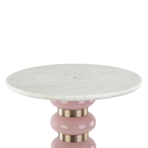 Bijzettafel Villeray pink