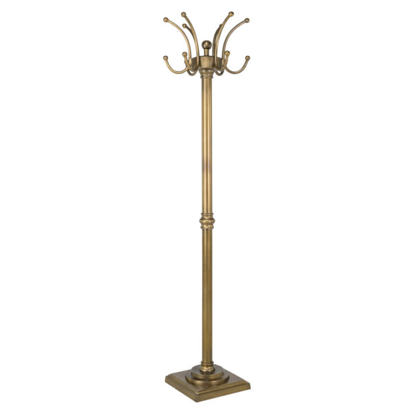Kapstok Darwy brass antique