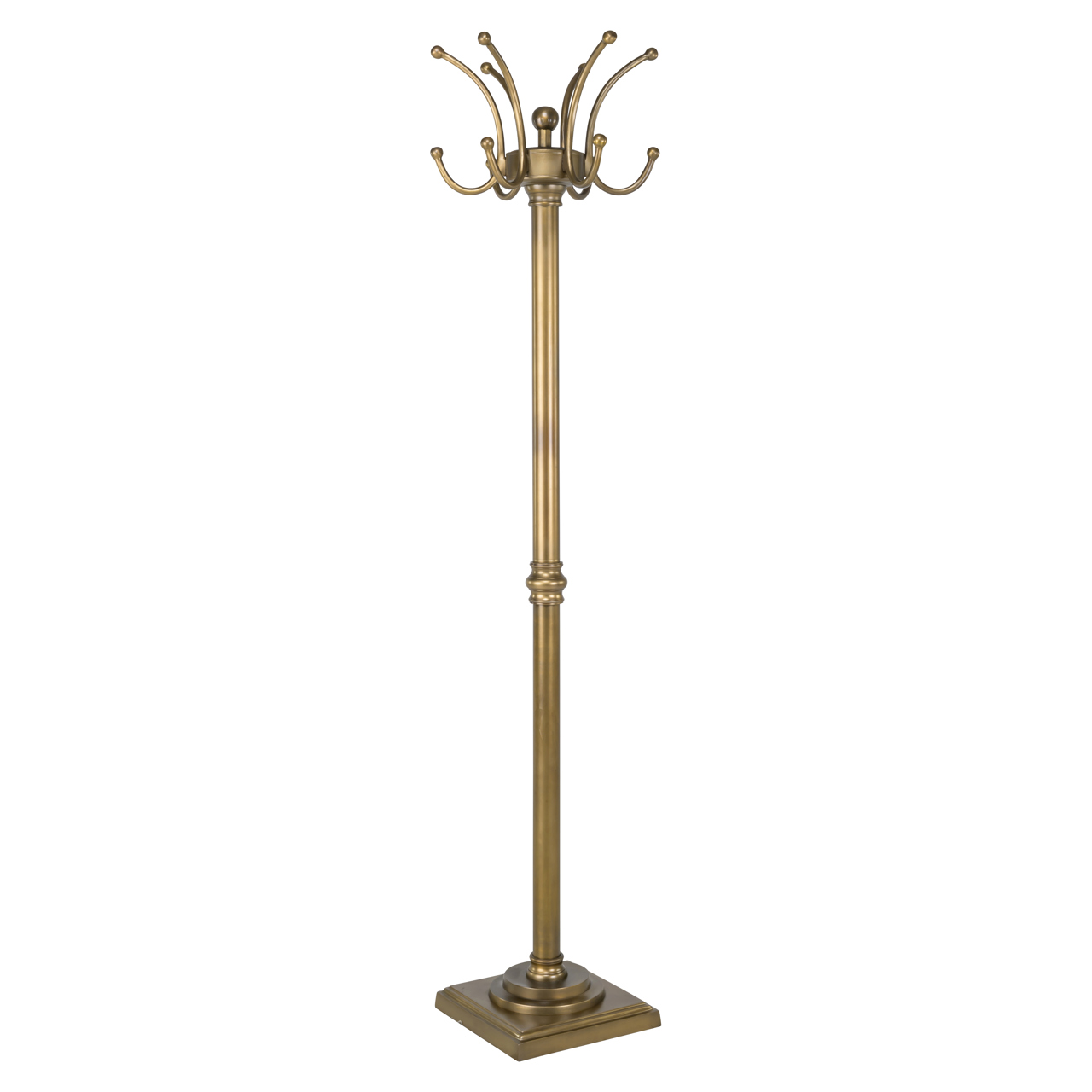 Kapstok Darwy brass antique