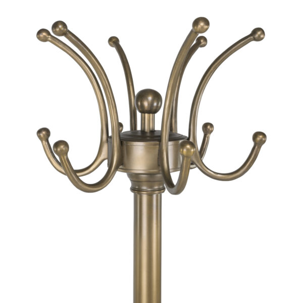 Kapstok Darwy brass antique