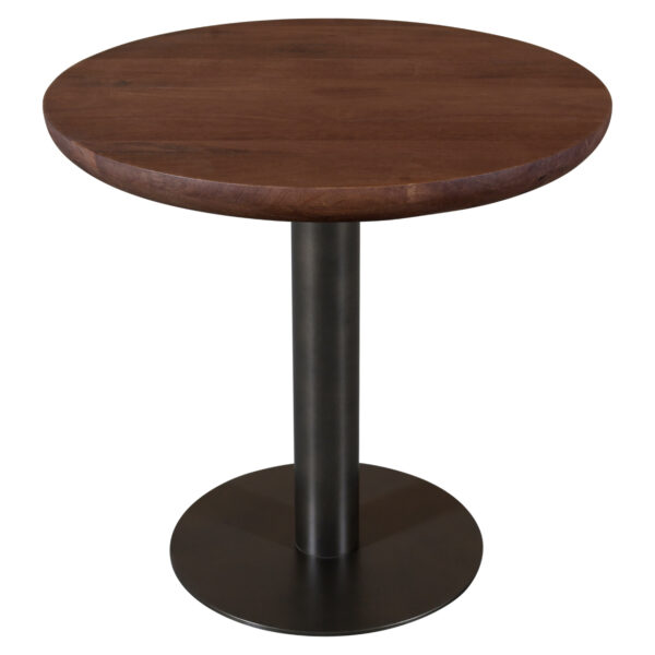Bistrotafel Baldwin spicebrown 80Ø