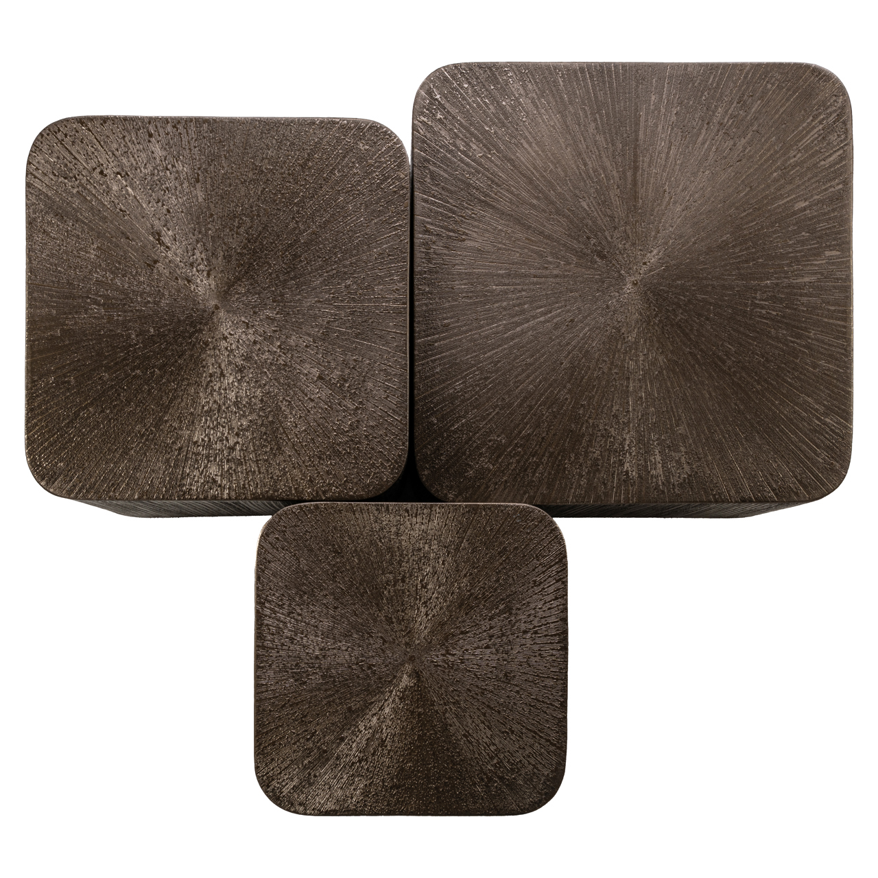 Salontafel Cubes Brunzae (Set of 3) - Afbeelding 3