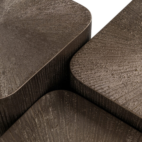 Salontafel Cubes Brunzae (Set of 3)
