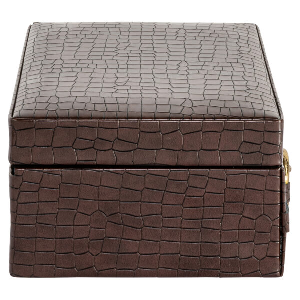 Opbergdoos Rex dark brown large