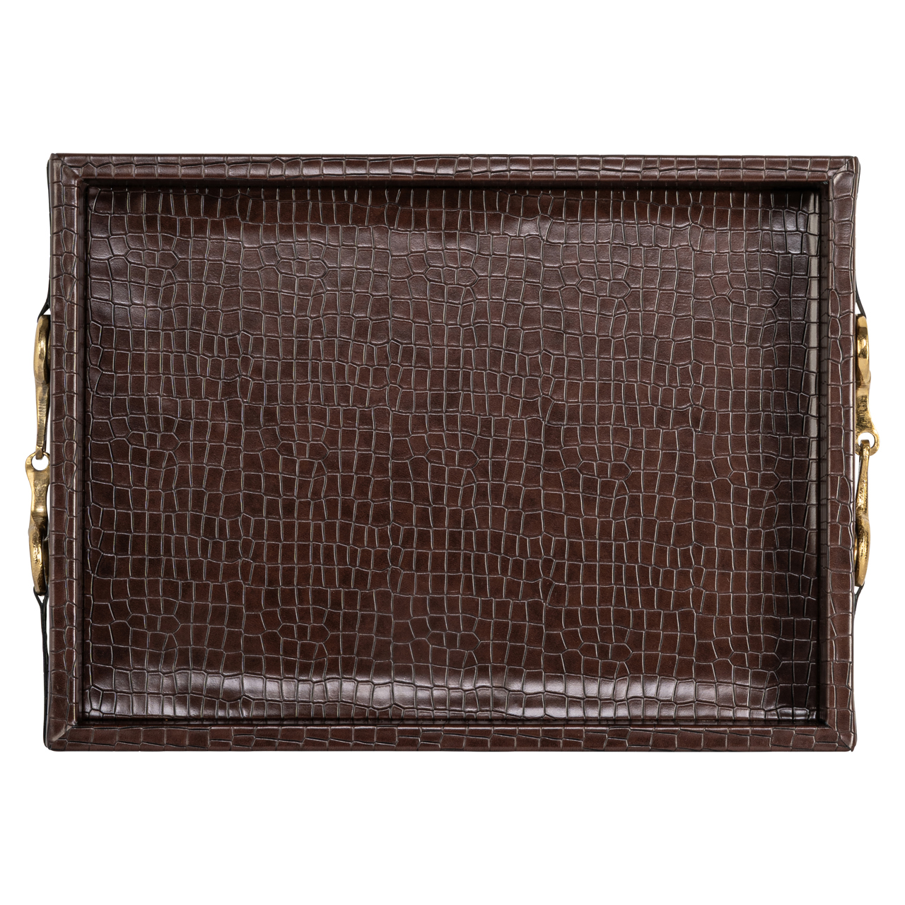 Dienblad Banks dark brown - Afbeelding 4