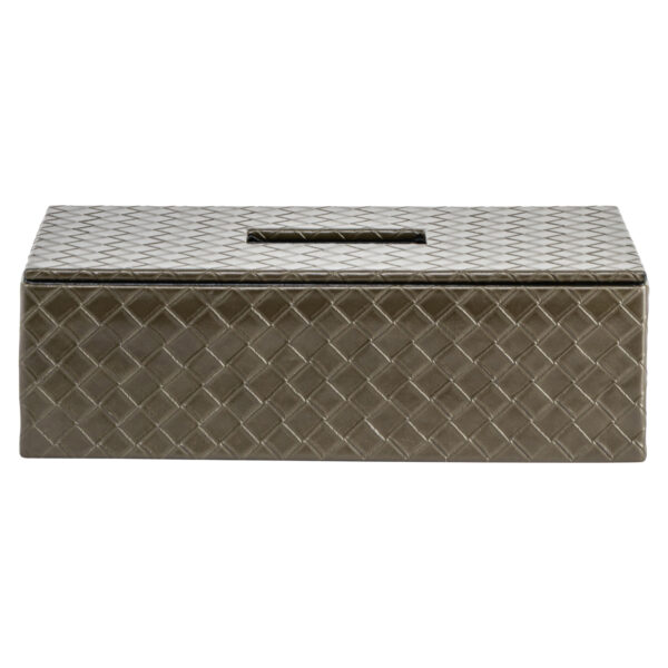 Decoratief object Vex olive tissue box