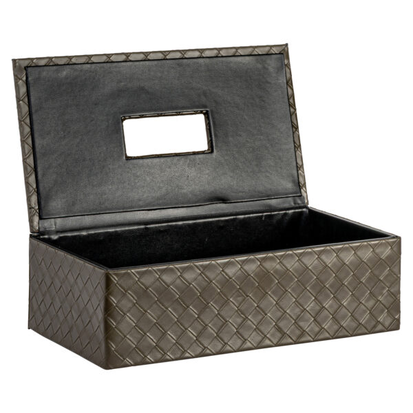 Decoratief object Vex olive tissue box