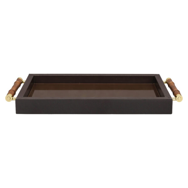 Dienblad Charley dark brown