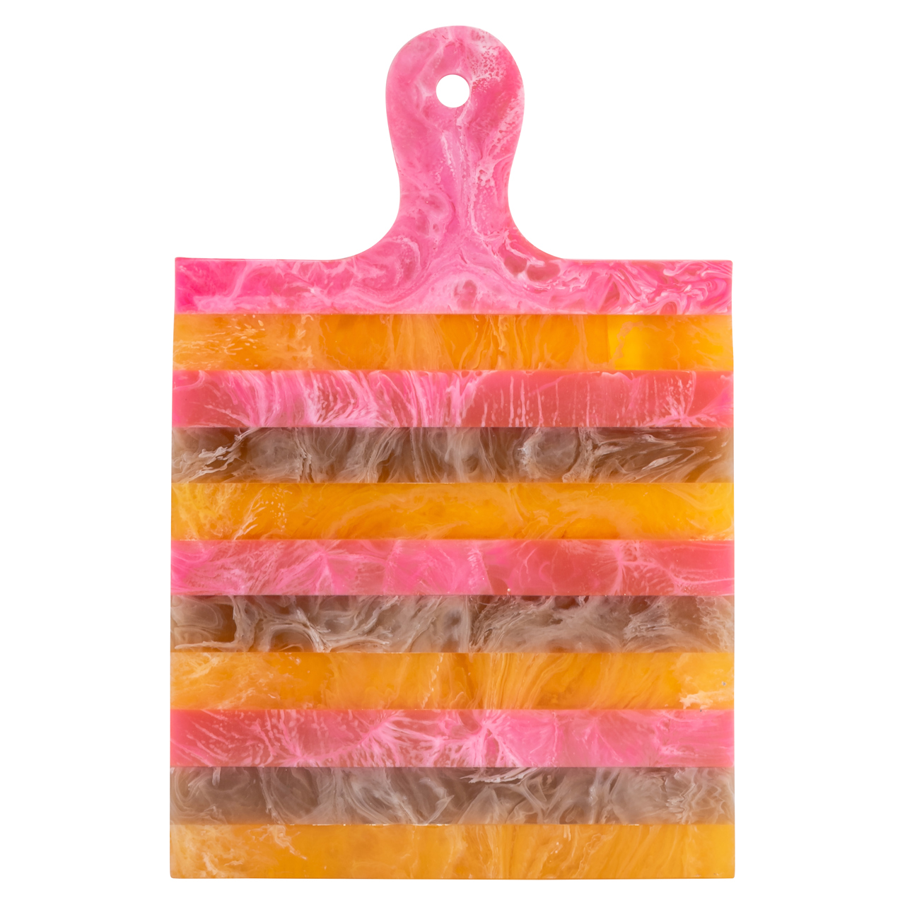 Dienblad Cindy pink/orange - serving board small - Afbeelding 2