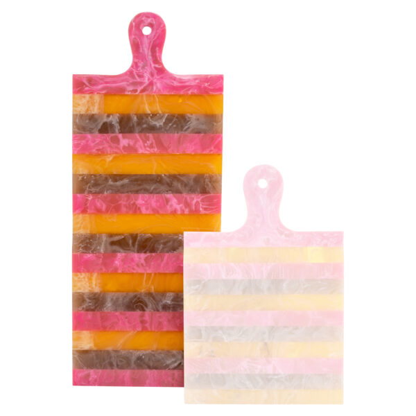 Dienblad Cindy pink/orange - serving board large