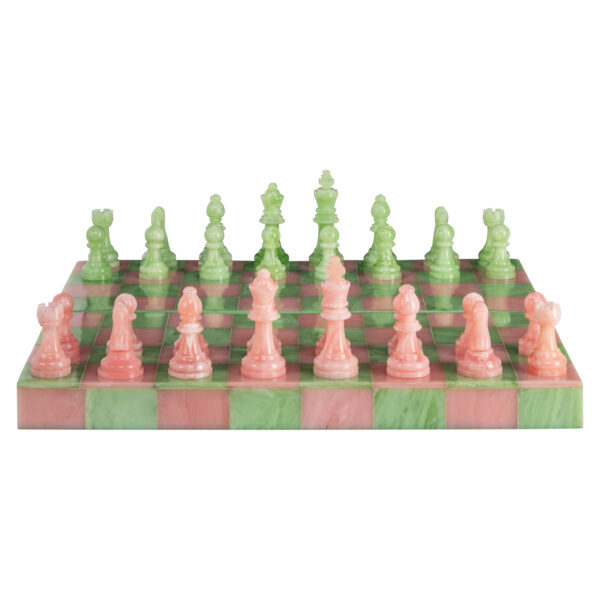 Decoratief spel Azalea pink/green
