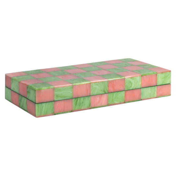 Decoratief spel Azalea pink/green